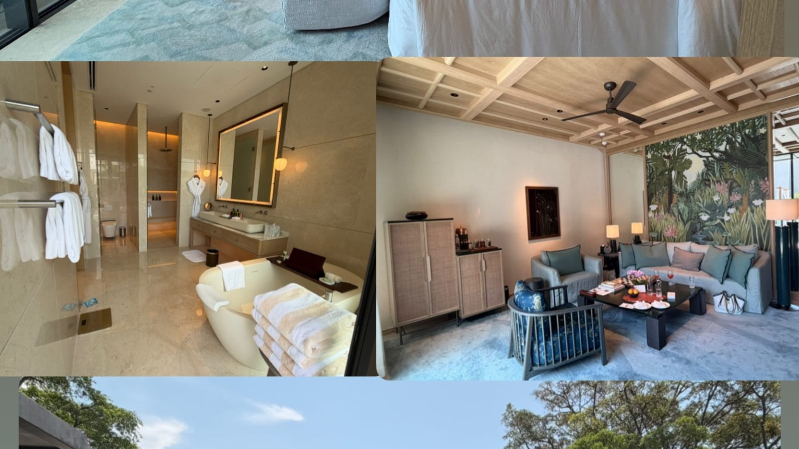 Elegant suite at Raffles Sentosa Resort & Spa Singapore
