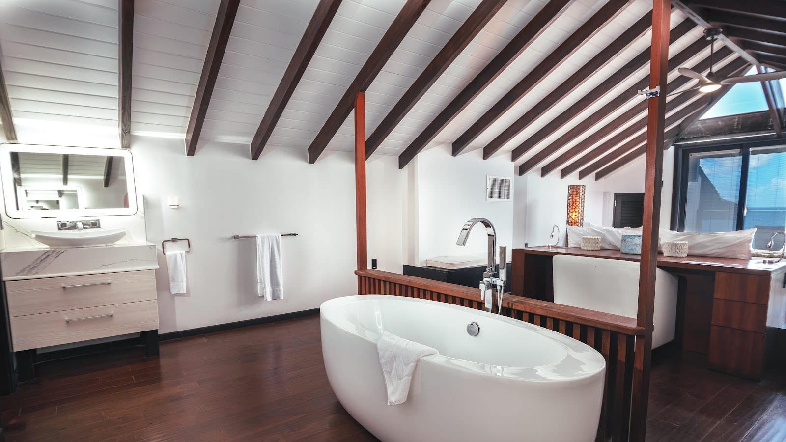 Élégante chambre au Tamarind Hills Resort Antigua