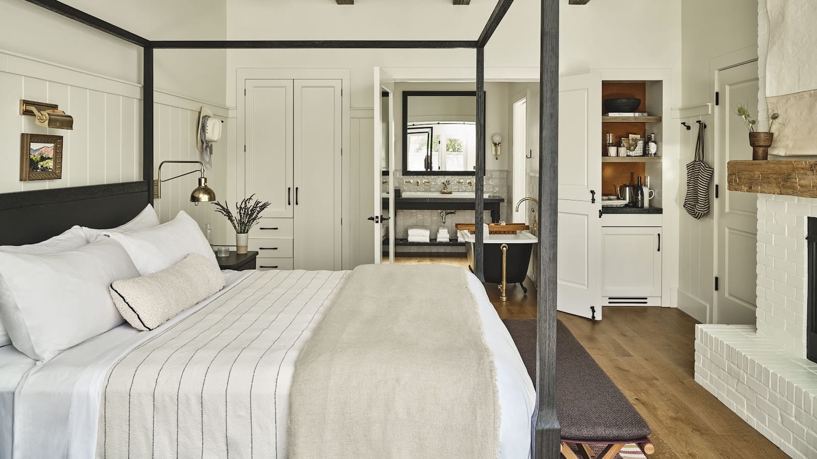 Elegant room at The Inn at Mattei’s Tavern, Auberge Resorts Collection Los Olivos