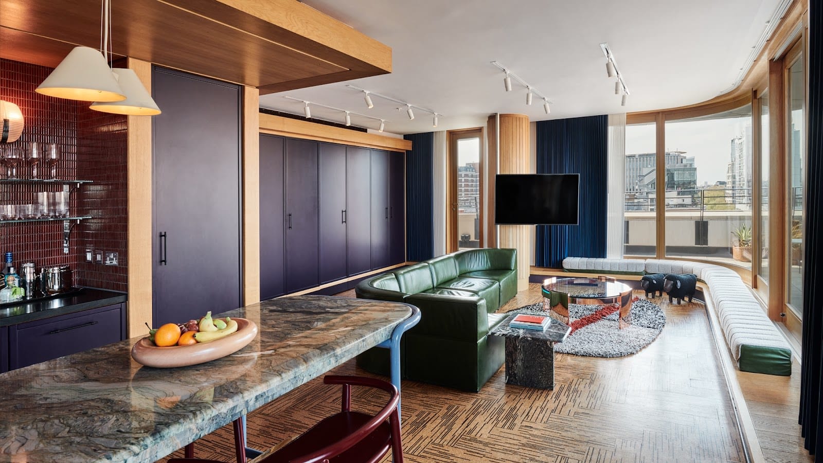 Stylish suite at The Standard London