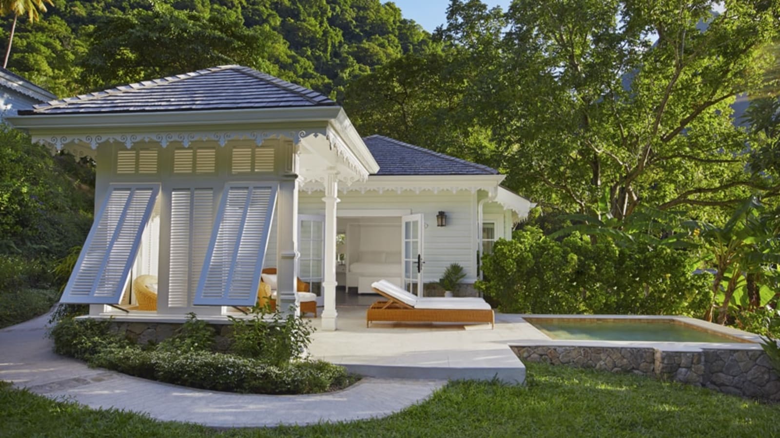 Charmante suite Viceroy Sugar Beach Sainte-Lucie