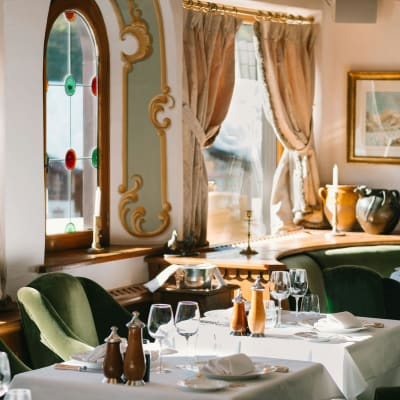 Slope Suite — ski-in from Le Jardin Alpin, the demanding skier’s ritual.