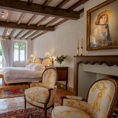 The Impératrice salons — Michel Guérard, three stars since 1977.