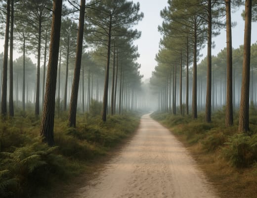 Landes forest