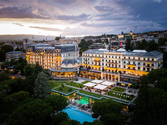 The Beau-Rivage Palace, Lausanne