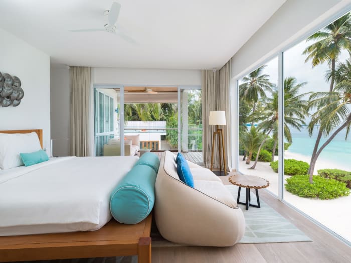 Chaleureuse chambre à Amilla Maldives Atoll de Baa