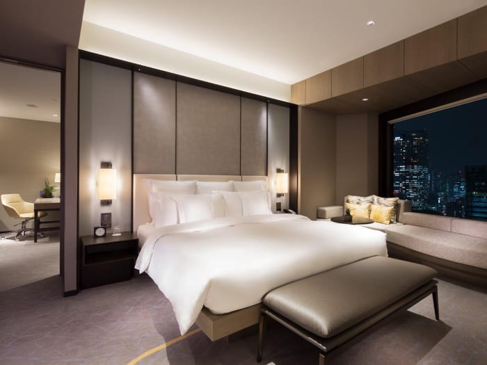 Élégante chambre à l'ANA InterContinental Tokyo