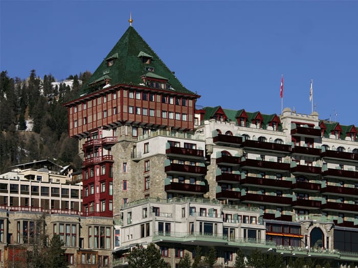 Striking Badrutt’s Palace Hotel St. Moritz
