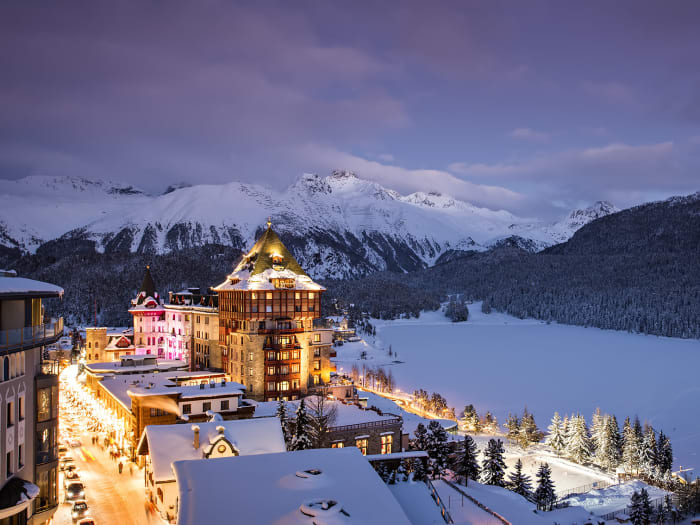 Elegant Badrutt’s Palace Hotel St. Moritz