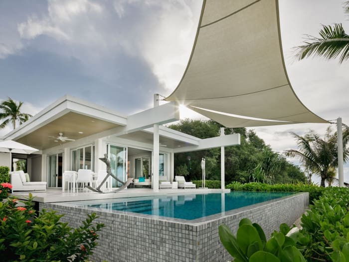 Elegant suite at Banwa Private Island Palawan