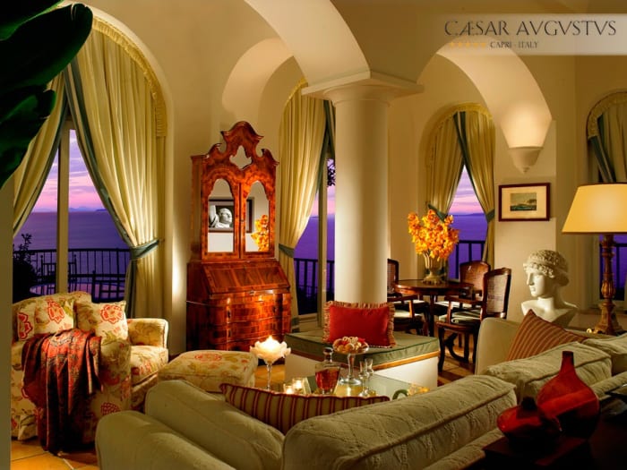 Chaleureux Hôtel Caesar Augustus Île de Capri