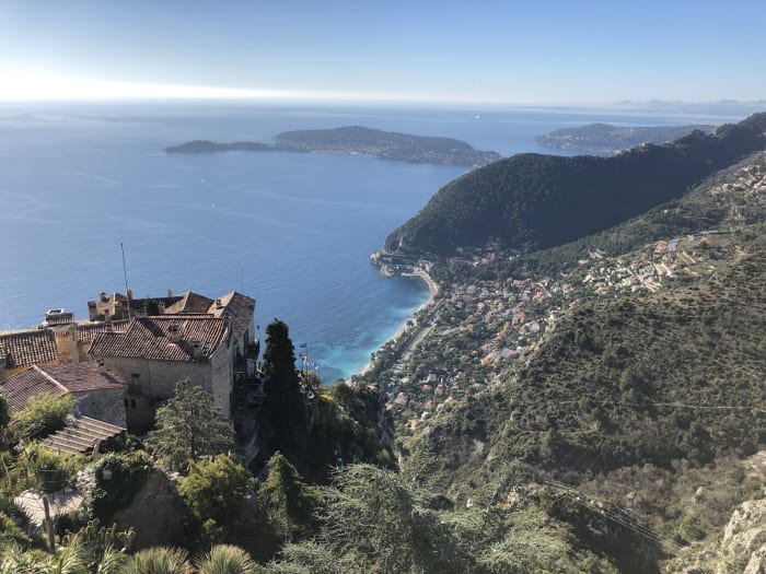 Panoramique Chateau Eza Èze Village