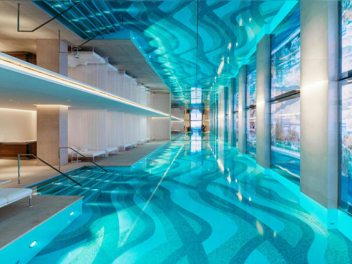 Dior Spa ritual & mosaic pool