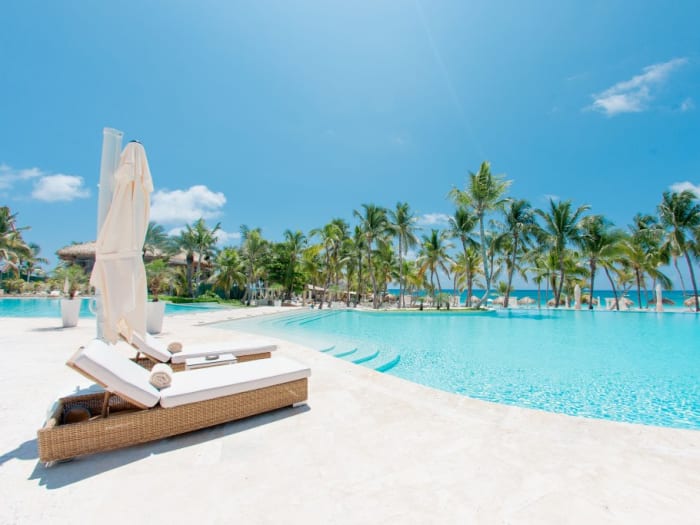 Soleil radieux à l'Hôtel Eden Roc Cap Cana Punta Cana