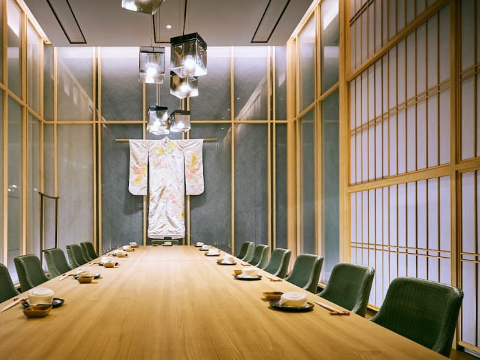 Elegant dining space at EQ Kuala Lumpur
