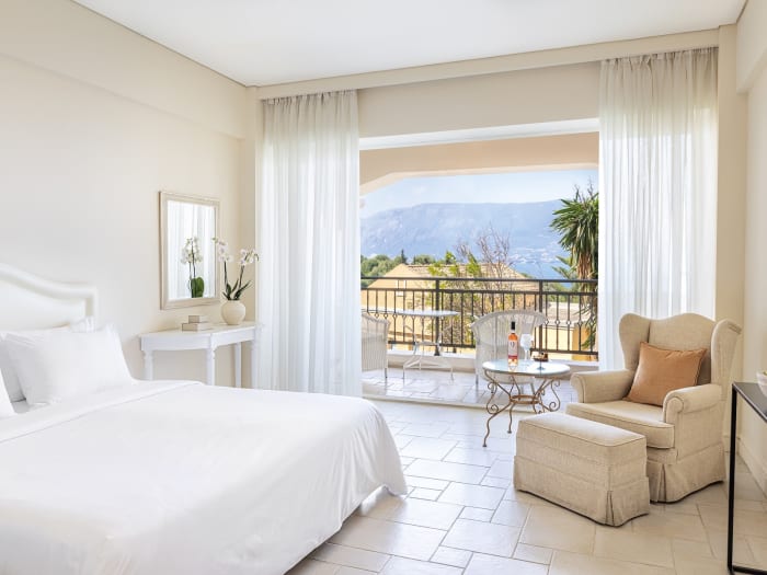 Chambre lumineuse Grecotel Eva Palace Kommeno Peninsula