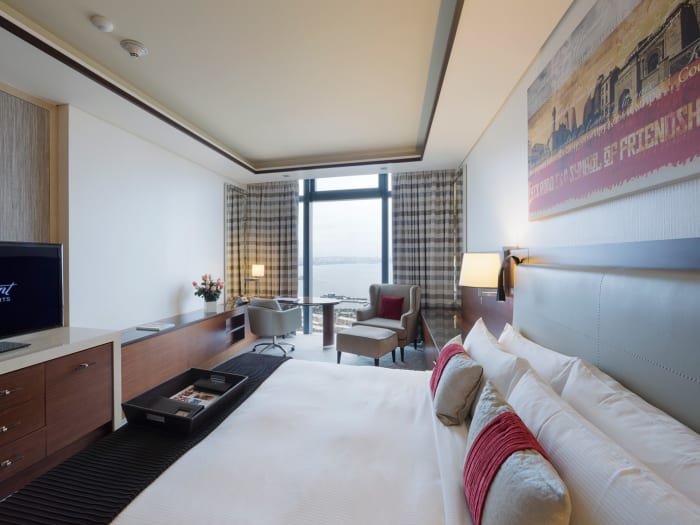 Elegant Fairmont Baku Flame Towers Baku