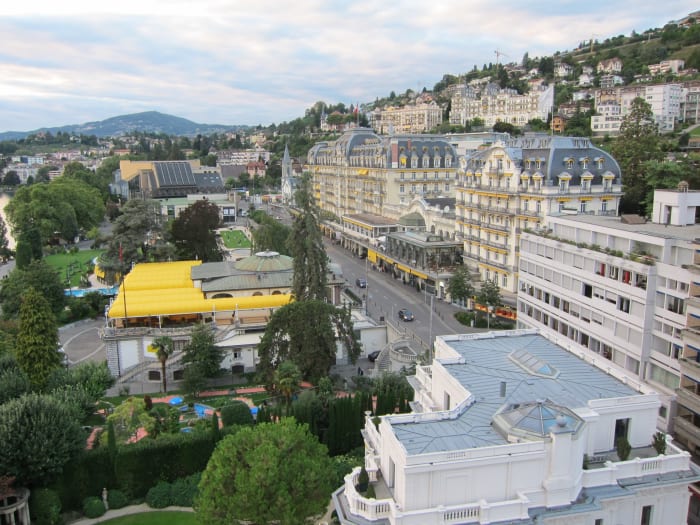Panoramic Fairmont Le Montreux Palace Montreux