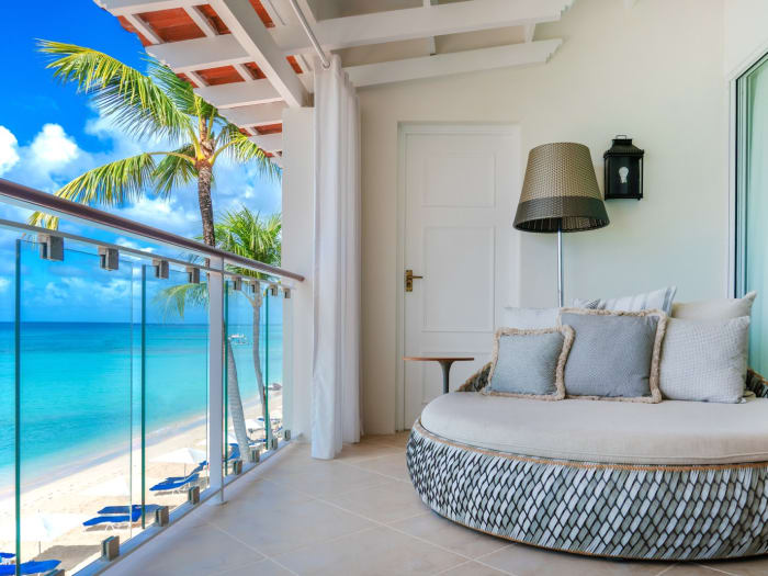 Cozy relaxation space at Fairmont Royal Pavilion Saint James, Barbados
