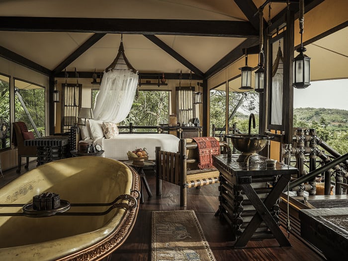 Inviting Four Seasons Tented Camp Golden Triangle Chiang Rai