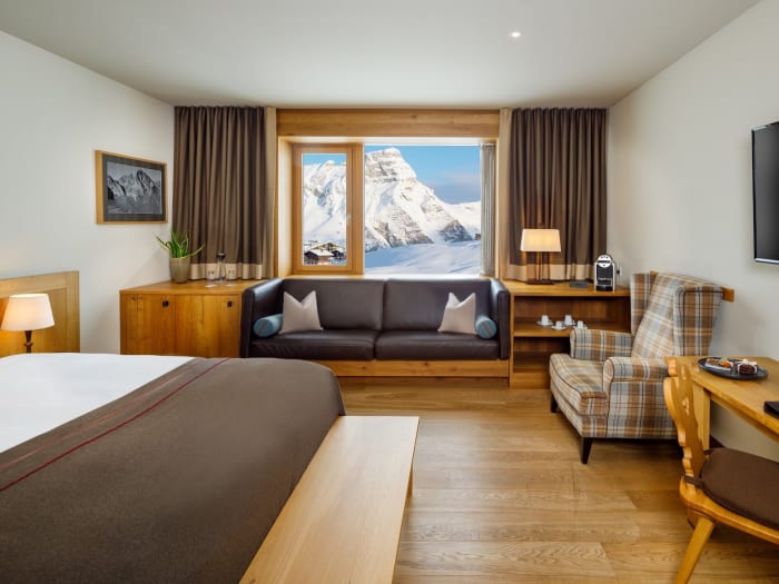 Cozy room at Frutt Mountain Resort, Managed by Kempinski Kerns