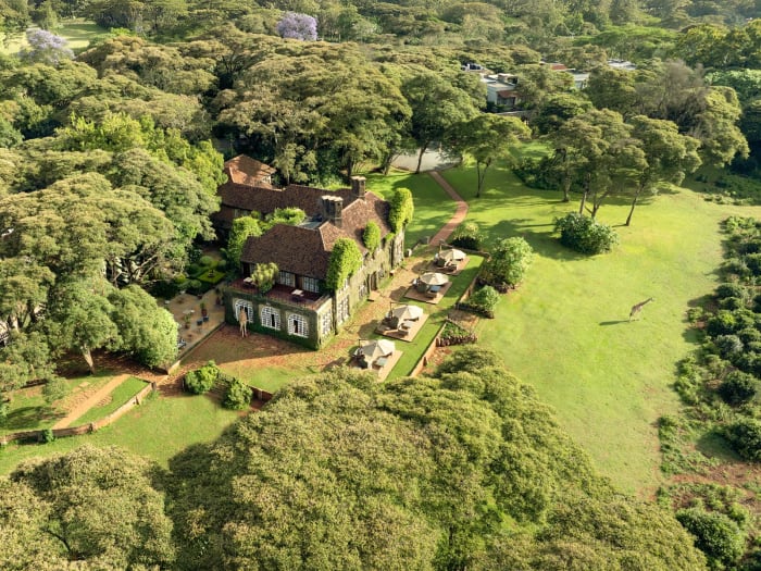 Charming Giraffe Manor Nairobi