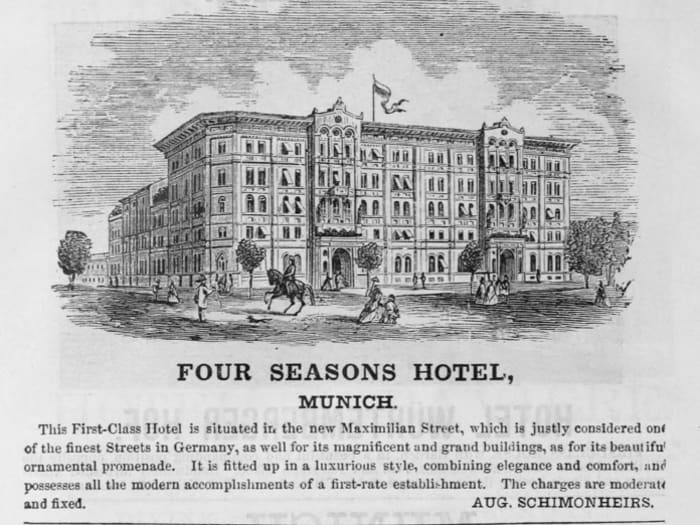 Elegant Hotel Vier Jahreszeiten Kempinski Munich in Munich