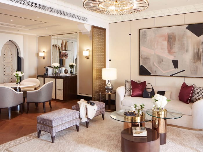 Élégante suite Jumeirah Mina A'Salam Dubaï