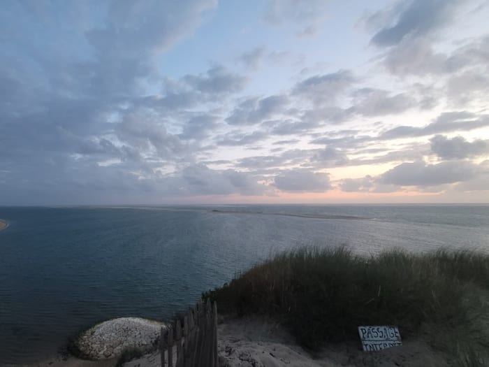 Sereine vue sur l'horizon à La Co(o)rniche La Teste-de-Buch