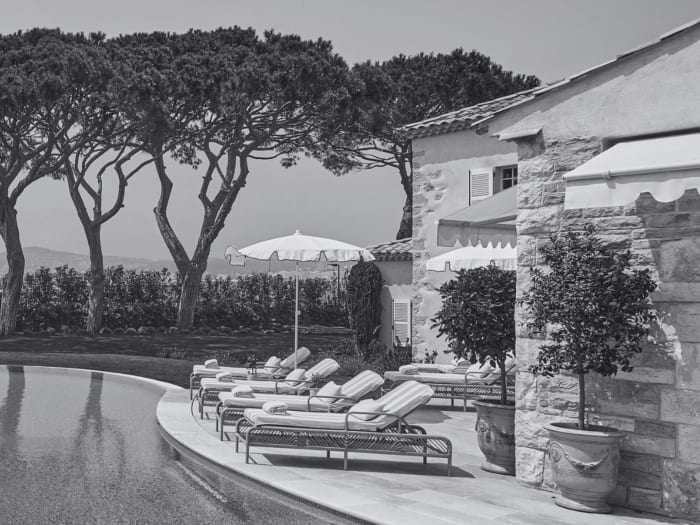 Mahogany rooftop pool ritual