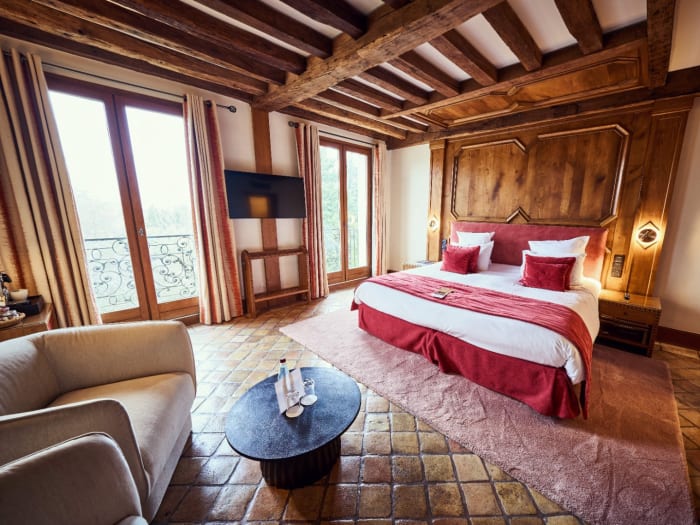 Chambre Luxueuse Hôtel Le Relais Bernard Loiseau Saulieu