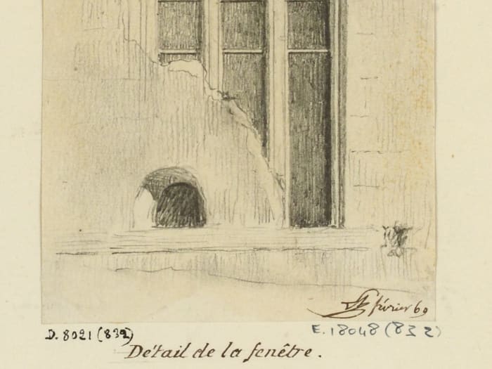 Élégant détail architectural des Petites Maisons - Le Hameau des Baux Paradou.