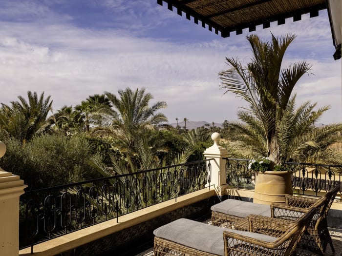 Relaxation at Hôtel Palais Ronsard Marrakech