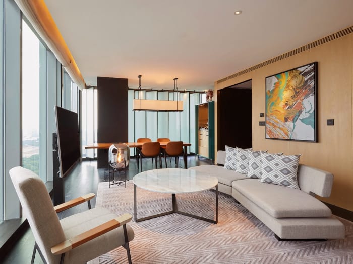 Elegant suite at Park Hyatt Jakarta Jakarta
