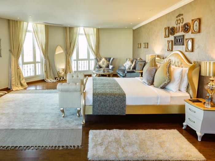 Elegant suite at Royal Maxim Palace Kempinski Cairo New Cairo