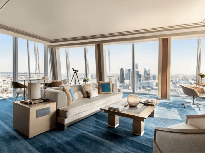 Luxueuse Suite Shangri-La Londres