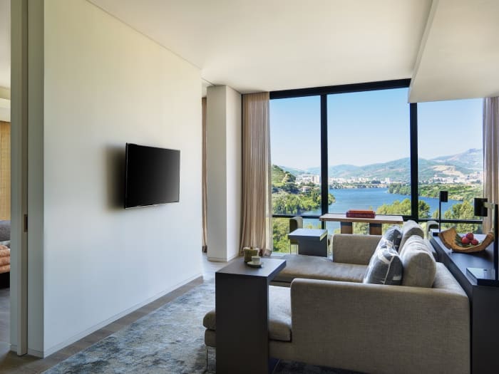 Elegant suite at Six Senses Douro Valley Samodães