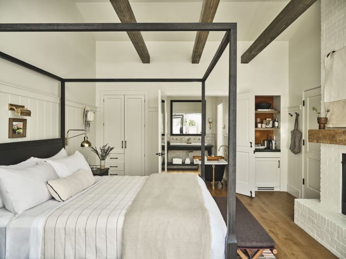 Elegant room at The Inn at Mattei’s Tavern, Auberge Resorts Collection Los Olivos