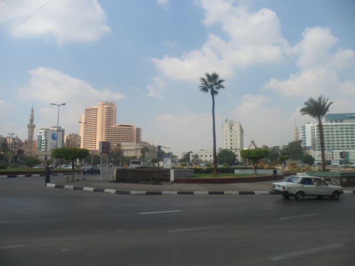 Panoramic view of The Nile Ritz-Carlton, Cairo in Cairo