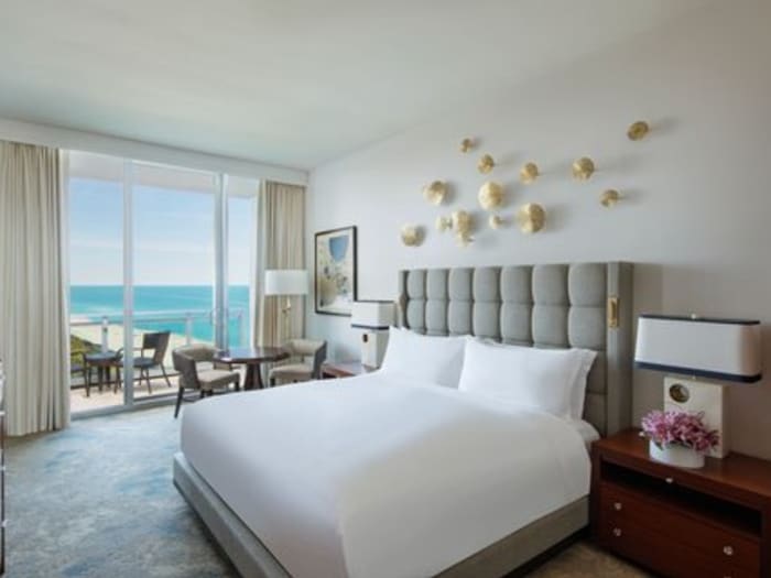 Elegant room at The Ritz-Carlton Bal Harbour Bal Harbour
