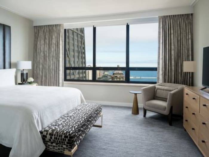 Elegant room at The Ritz-Carlton, Chicago