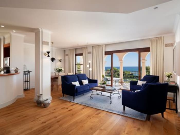 Elegant suite at The St. Regis Mardavall Mallorca Resort Mallorca