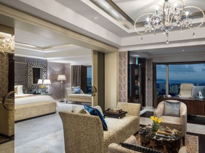 Elegant suite at The St. Regis Mumbai