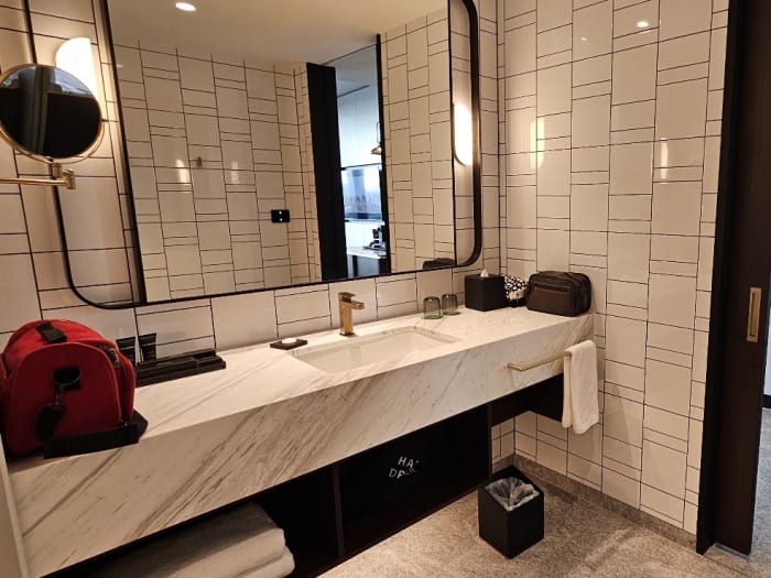 Stylish bathroom space at The Star Brisbane