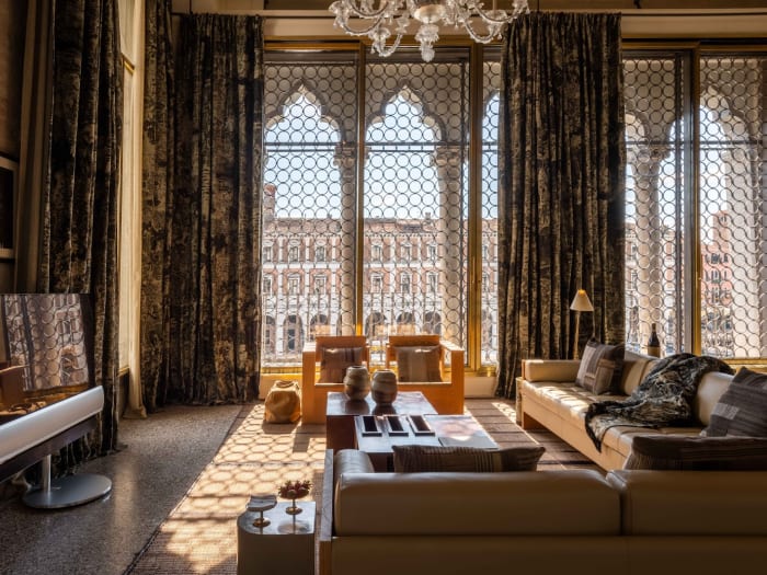 Elegant suite at The Venice Venice Hotel Venice
