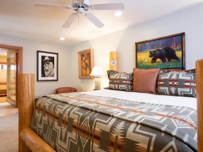 Chambre confortable Triple Creek Ranch Darby