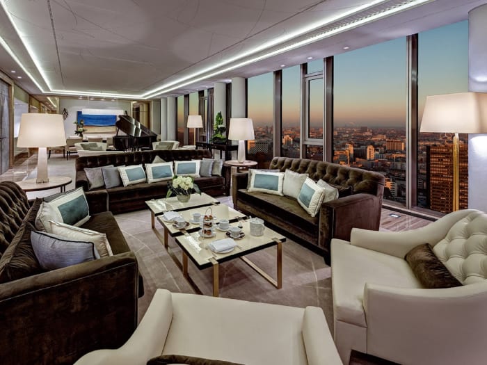 Élégante suite au Waldorf Astoria Berlin