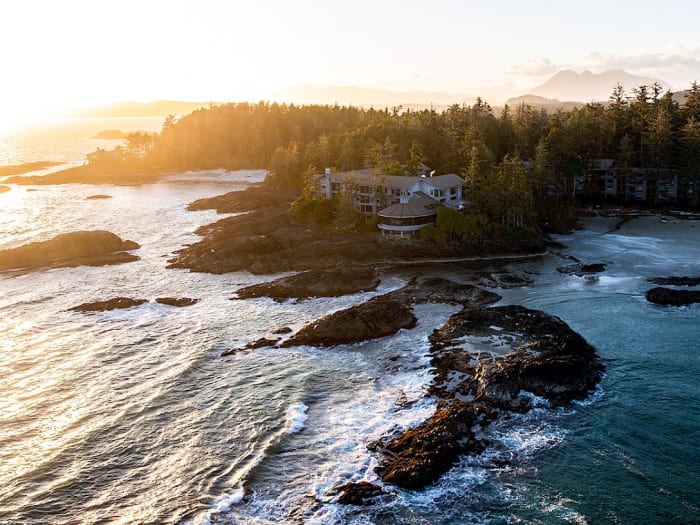 Luxueux Wickaninnish Inn Tofino