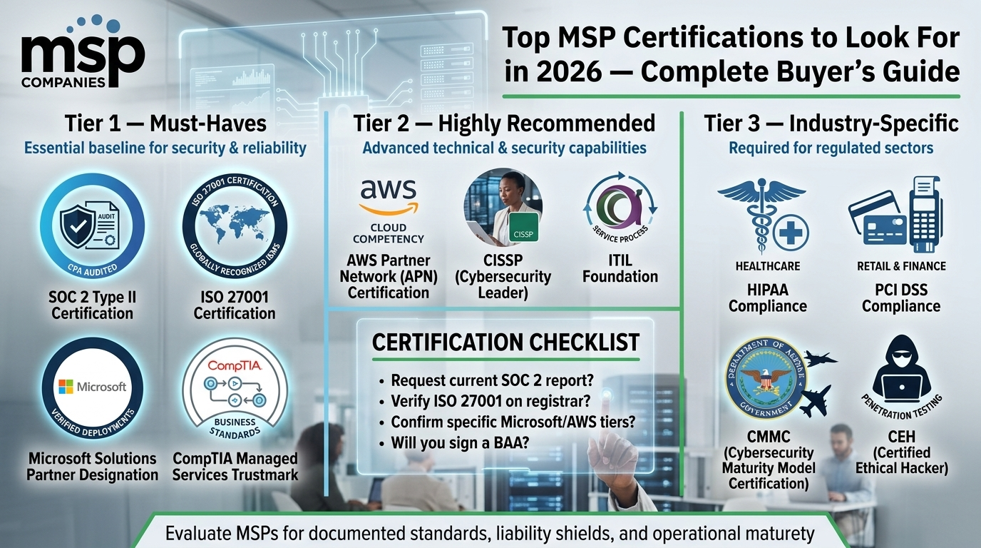 Api Rida Msp Top MSP Certifications to Look For in 2026