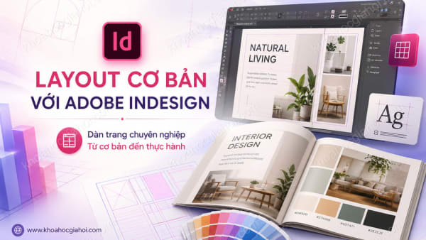 Khóa Học Layout Cơ Bản Với Adobe Indesign